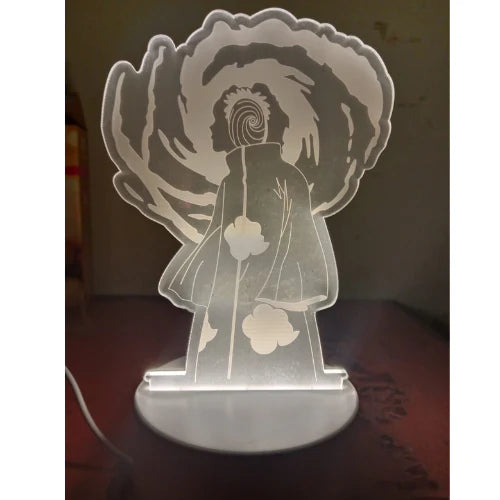 Obito natuto 3d lamp