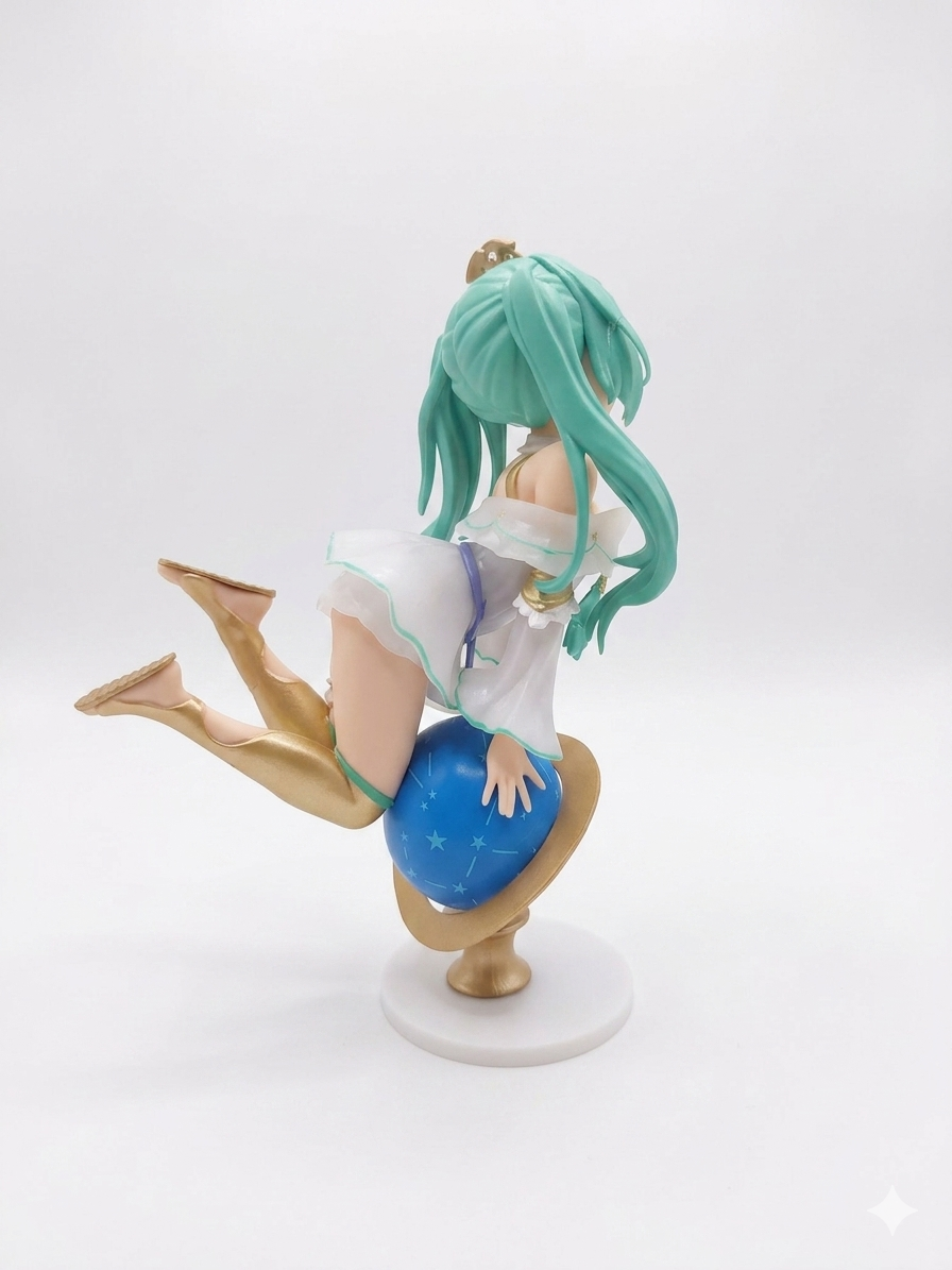 Miku on Globe