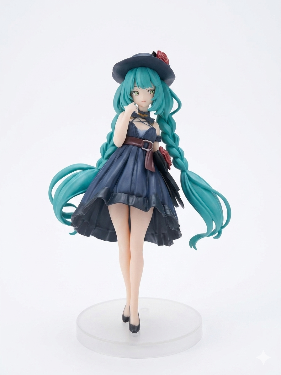 Miku in Blue Dress