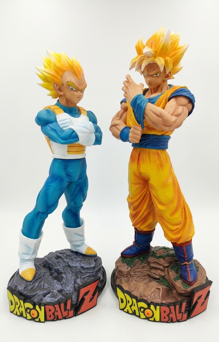 Vegita and Goku set