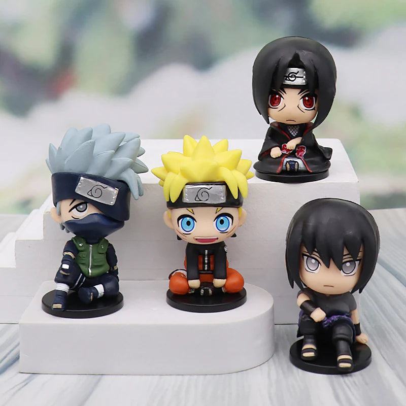 set of 4 natuto figure