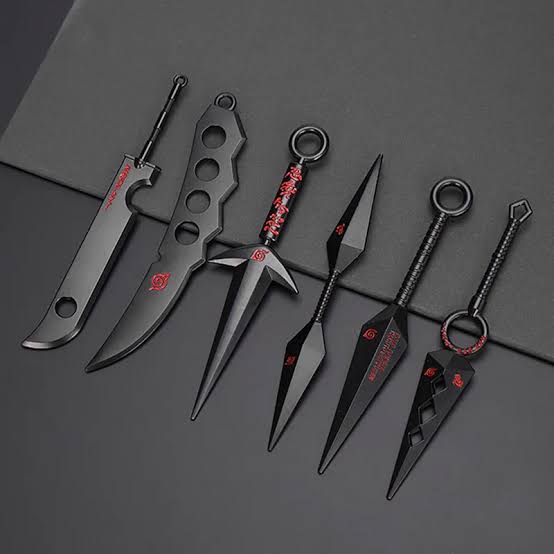 New Natuto Anime chaku/kunai Pack of 3 (net price 58)